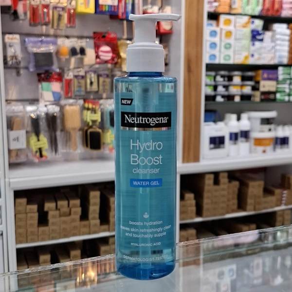 ژل شستشوی صورت هیدروبوست نیتروژنا اصل (واتر ژل حاوی هیالورونیک اسید) 200 میل | Neutrogena Hydro Boost WATER GEL